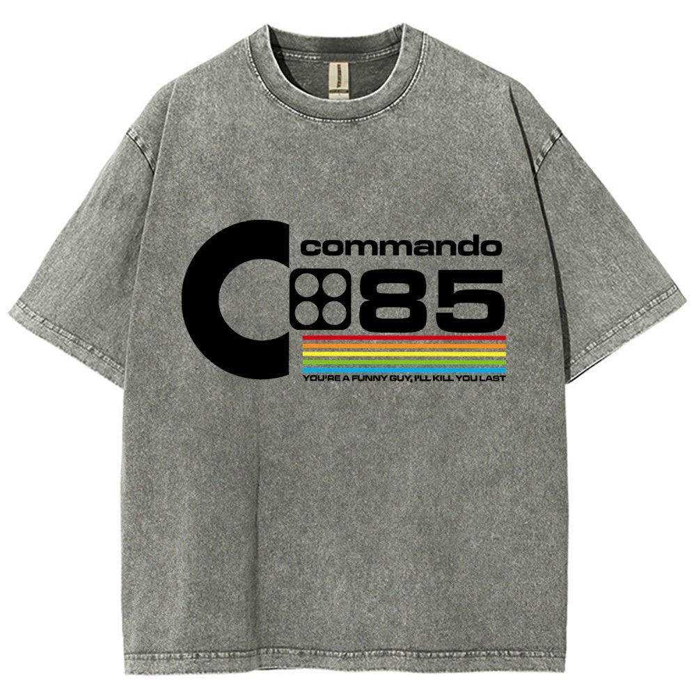Commando 85 Vintage Distressed T-shirt