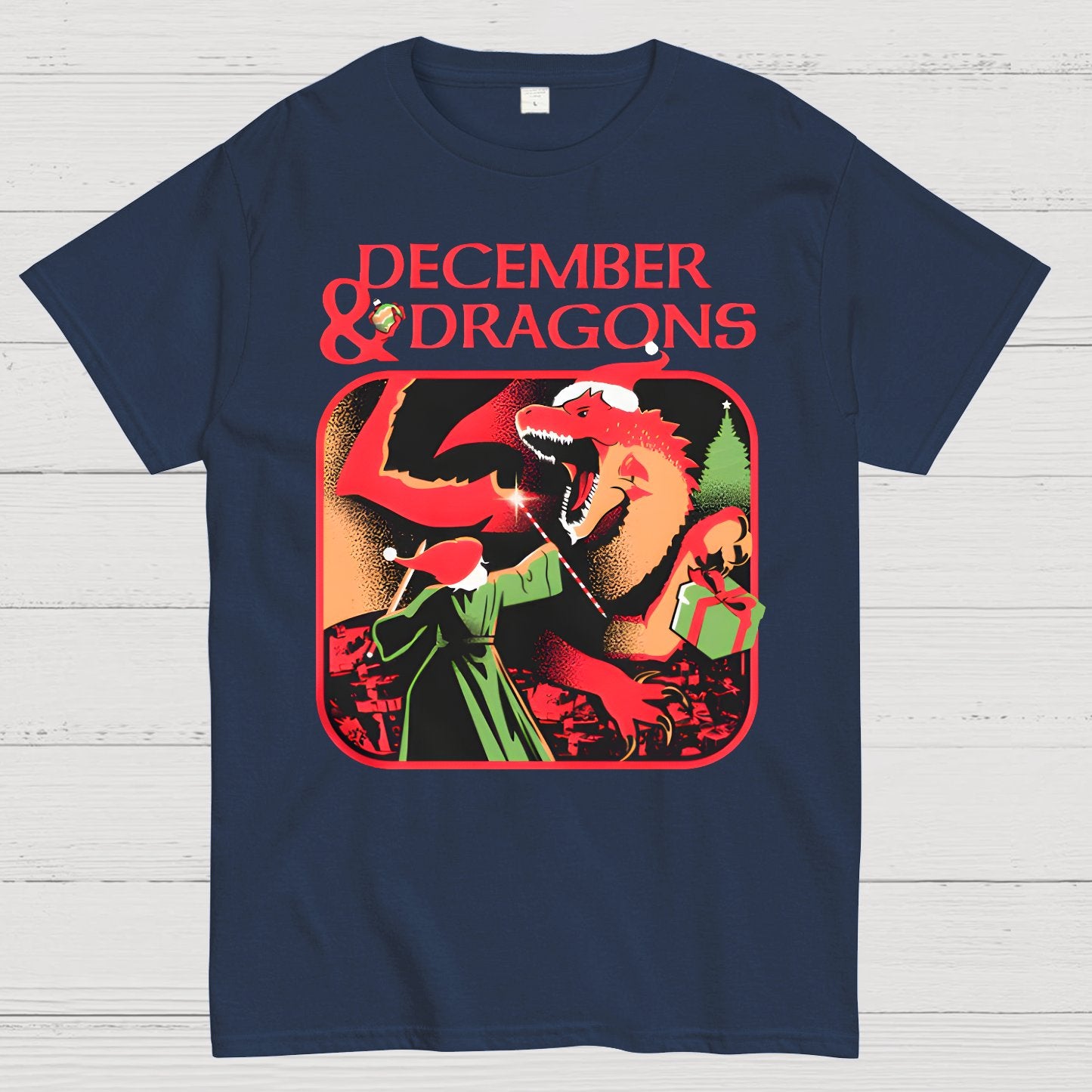 December & Dragons Geek T-Shirt