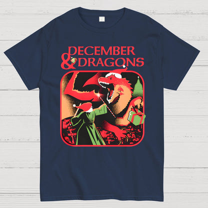 December & Dragons Geek T-Shirt
