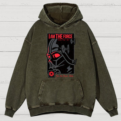 I'm Darkness Vintage Distressed Hoodie