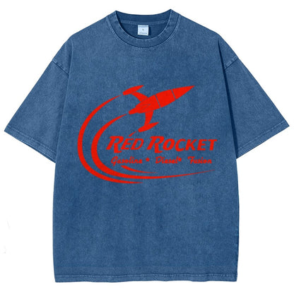 Red Rocket Fuel Vintage Distressed T-shirt