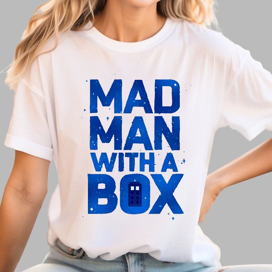 Mad Man With A Box Geek T-Shirt
