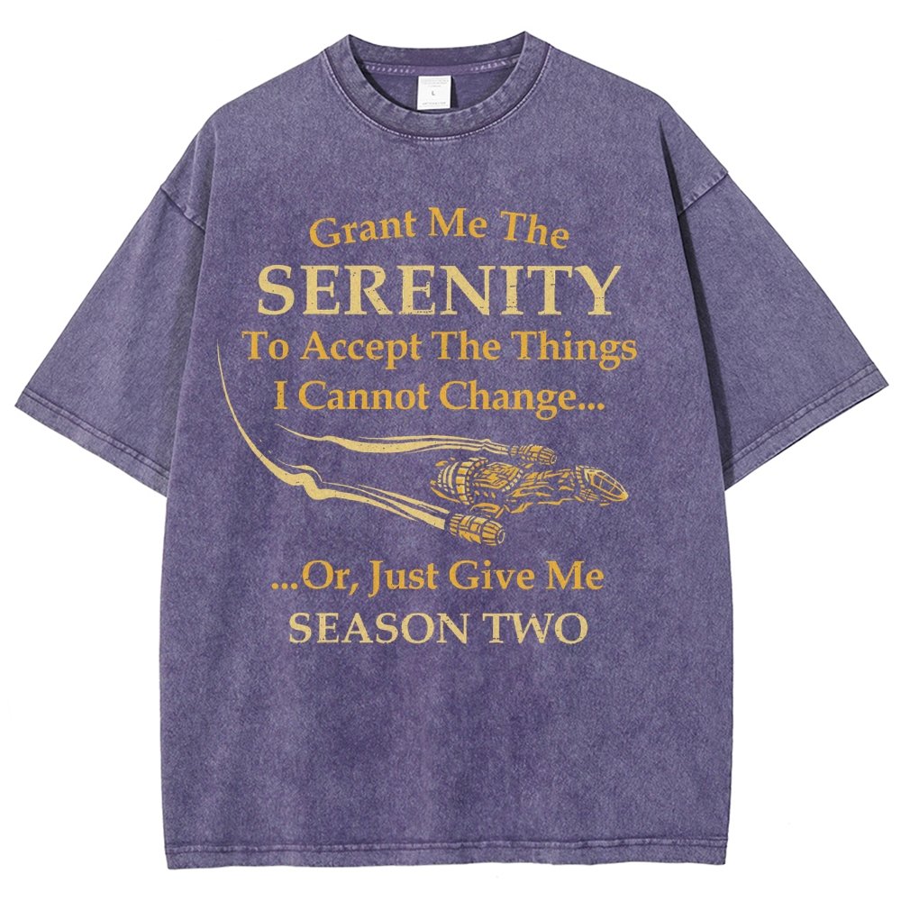Grant Me Serenity Vintage Distressed T-shirt