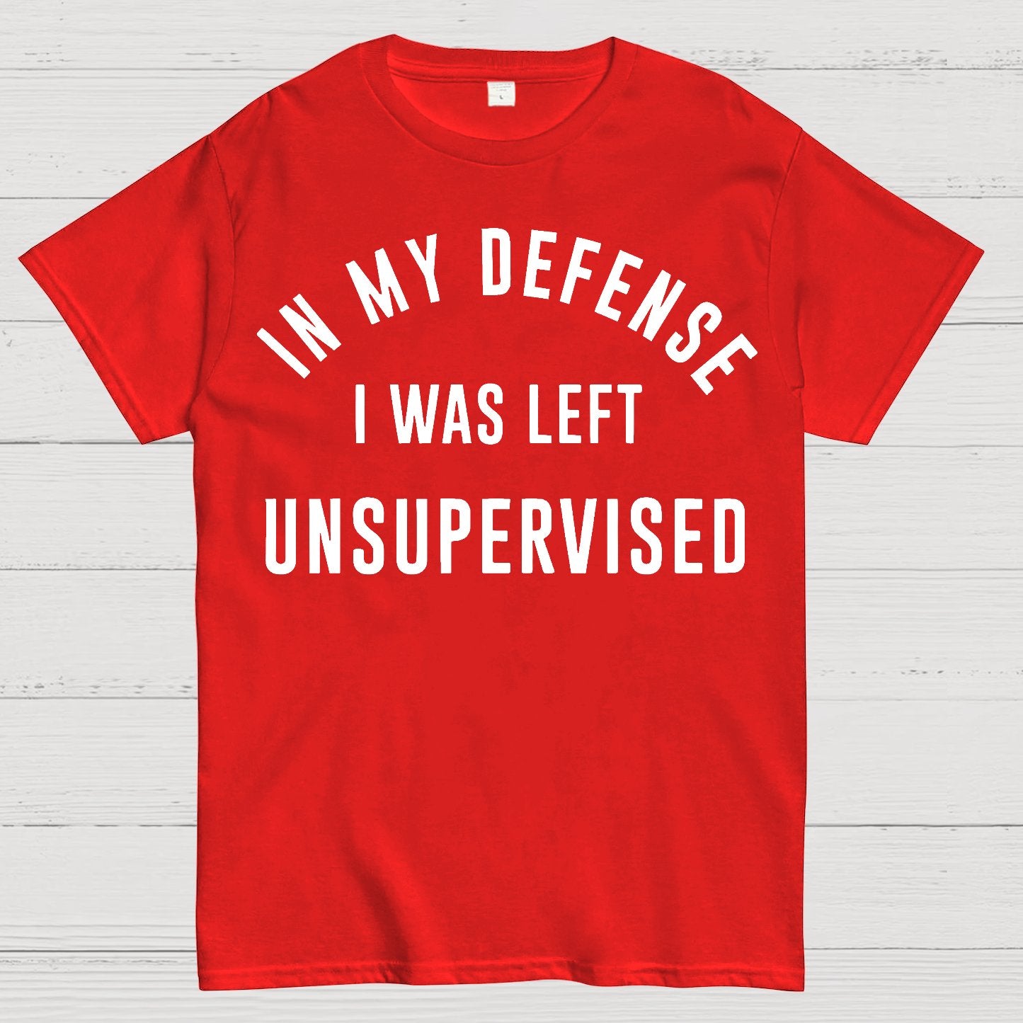 Left Unsupervised Geek T-Shirt