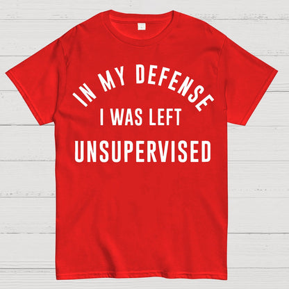 Left Unsupervised Geek T-Shirt
