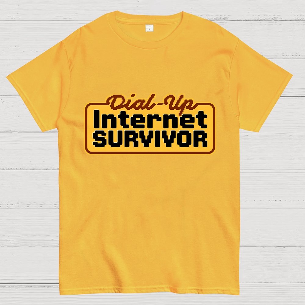 Dial-up Internet Survivor Geek T-Shirt