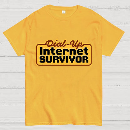 Dial-up Internet Survivor Geek T-Shirt