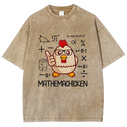 Math Pun Vintage Distressed T-shirt