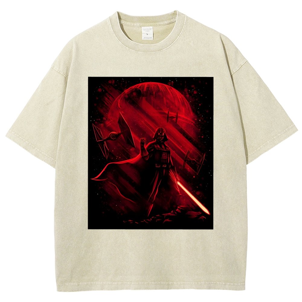 Dark Power Vintage Distressed T-shirt