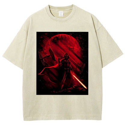 Dark Power Vintage Distressed T-shirt