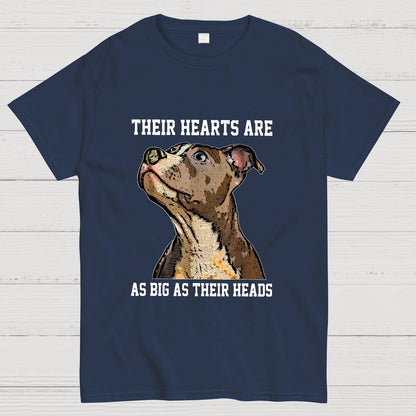 Their Hearts Are As Big As Their Heads Nerdy T-Shirt