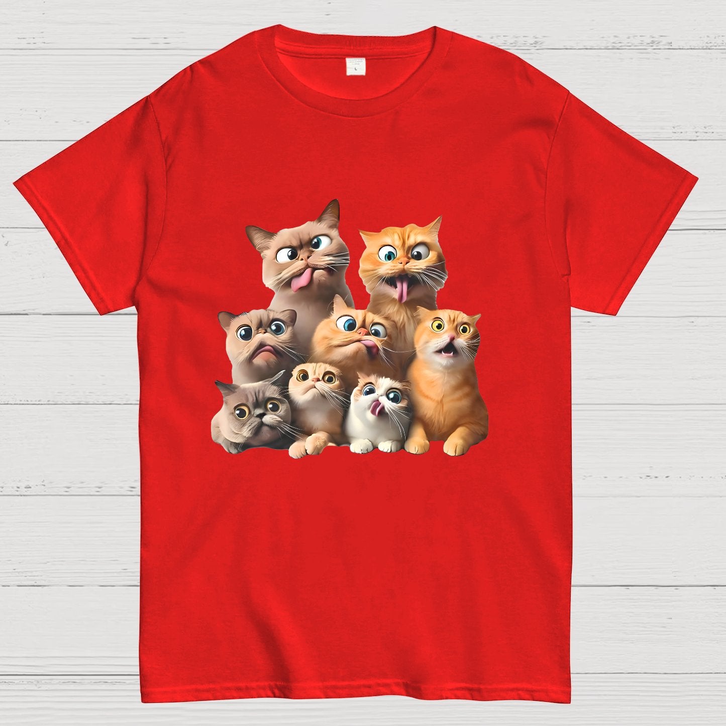 Funny Cat Nerdy T-Shirt