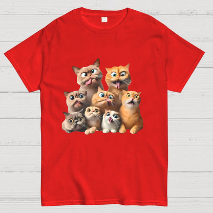 Funny Cat Nerdy T-Shirt