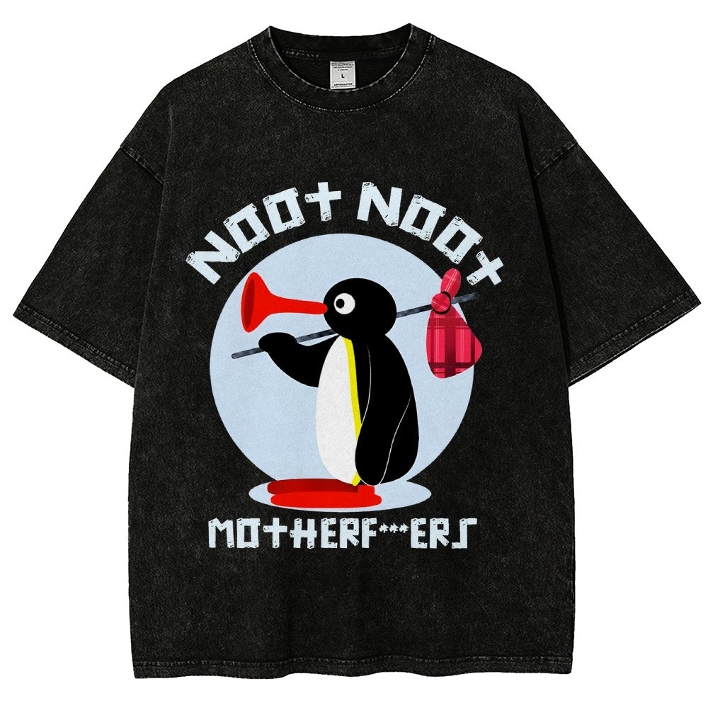 NOOT NOOT MOTHERF***ERS Vintage Distressed T-shirt