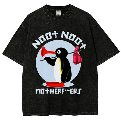 NOOT NOOT MOTHERF***ERS Vintage Distressed T-shirt