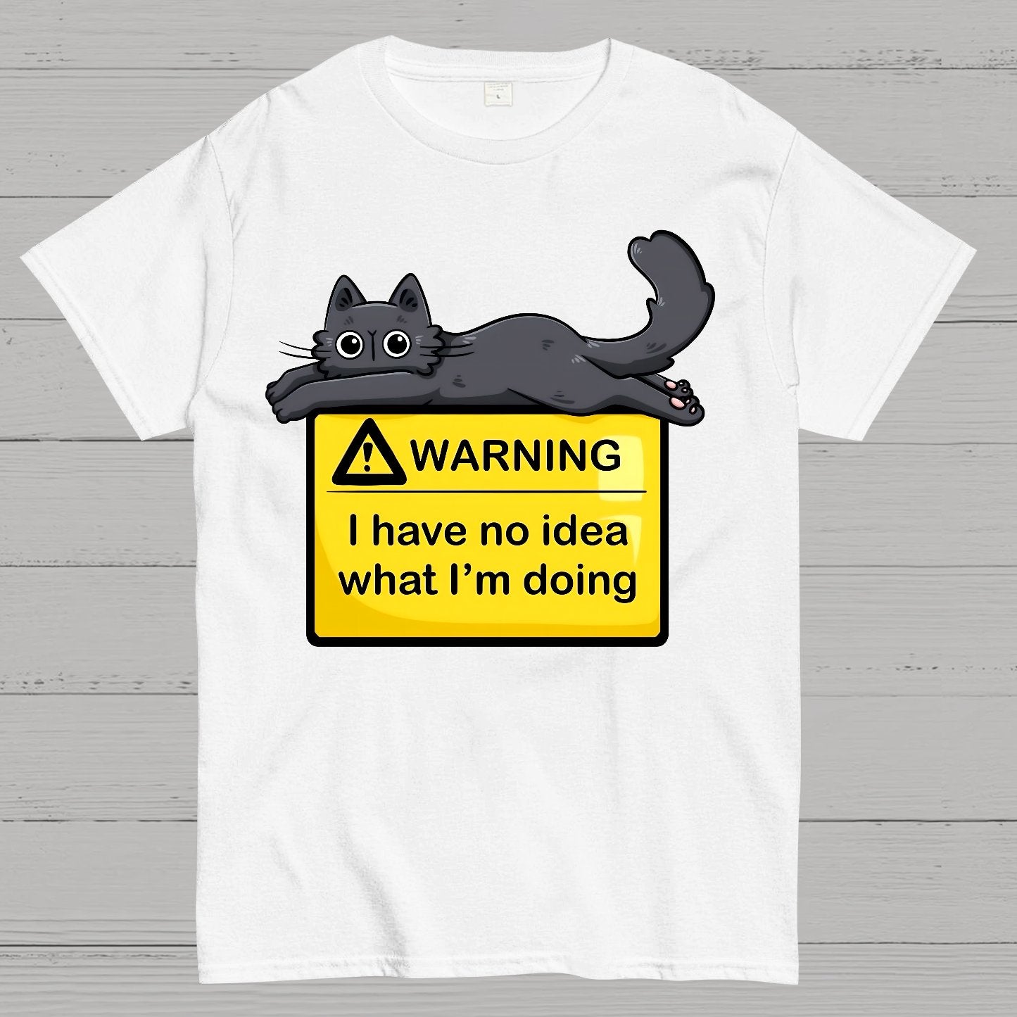 Warning, I Don't Know What I'm Doing Geek T-Shirt