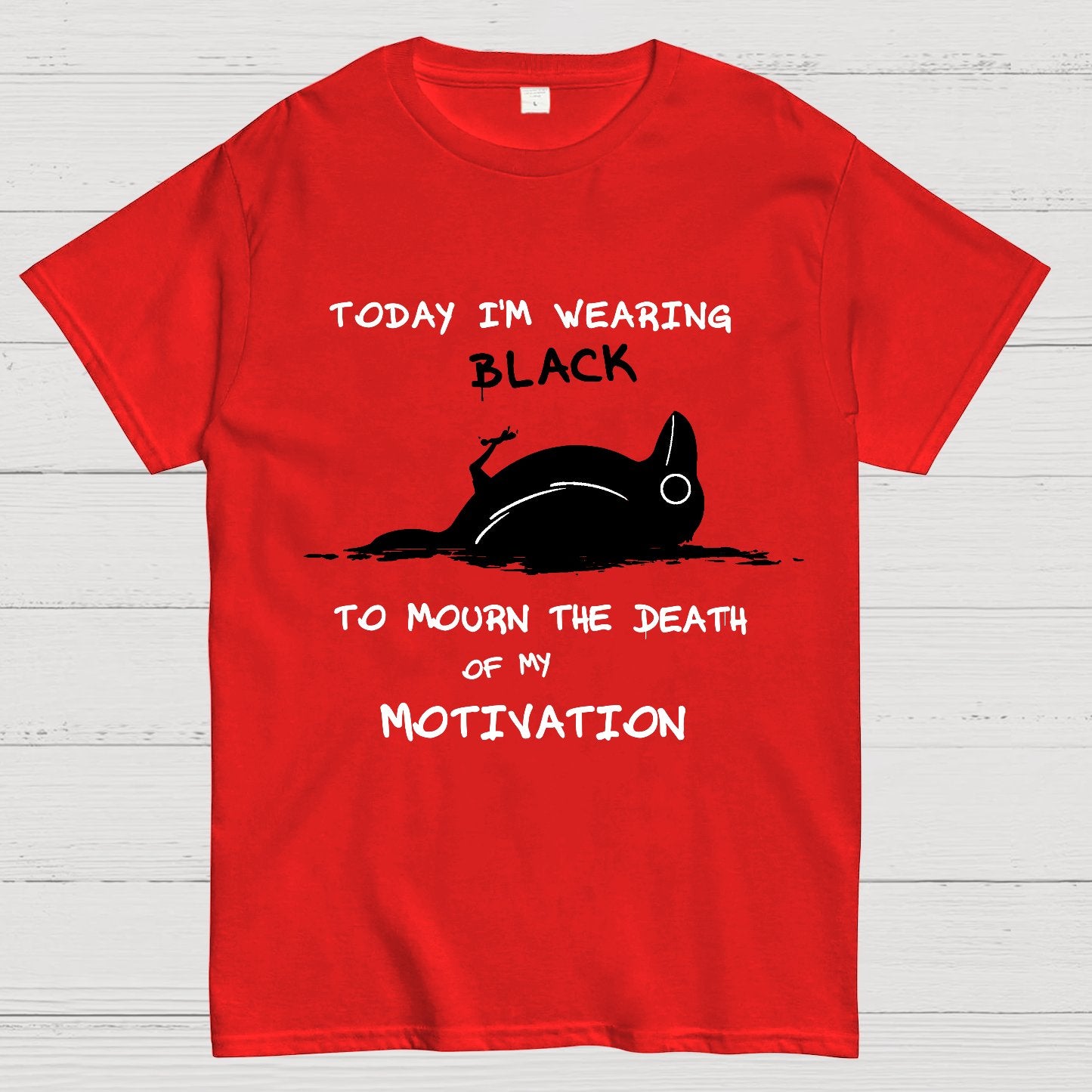 Today I'm wearing black Geek T-Shirt