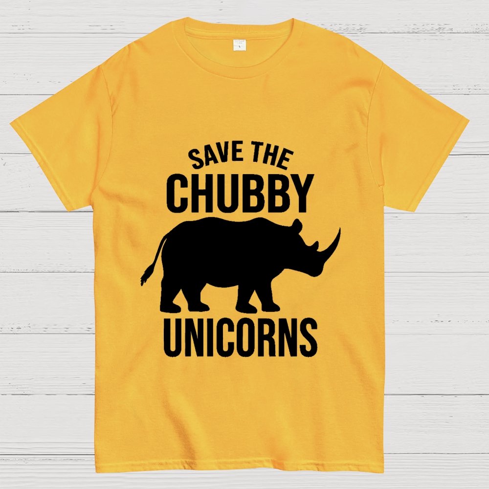 Save The Chubby Unicorns Geek T-Shirt
