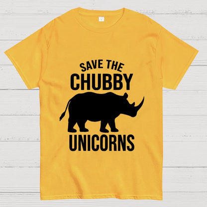 Save The Chubby Unicorns Geek T-Shirt