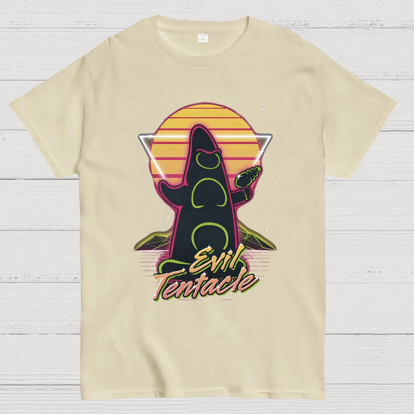 Retro Evil Tentacle Nerdy T-Shirt