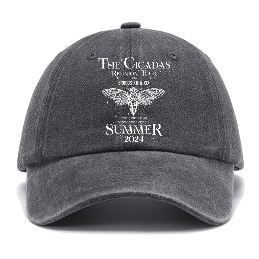 The Cicada Reunion U.S Tour 2024 Cicada Cotton Hat