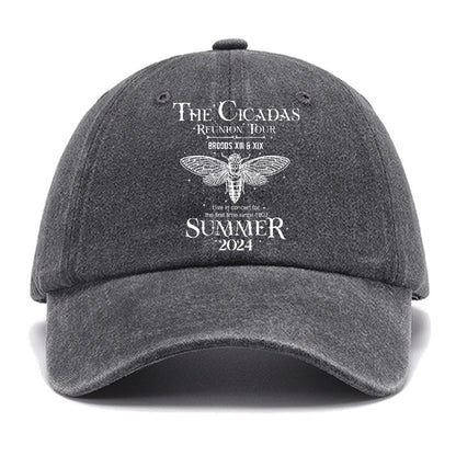 The Cicada Reunion U.S Tour 2024 Cicada Cotton Hat