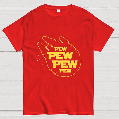Pew Pew Starship Geek T-Shirt