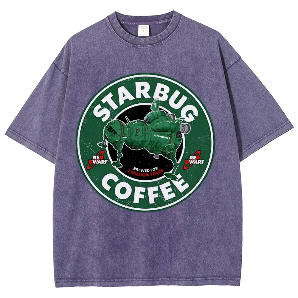 Cosmic Café Vintage Distressed T-shirt