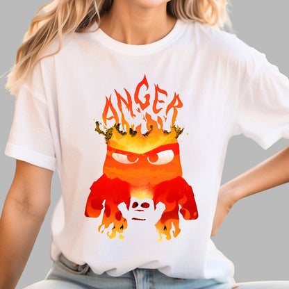 Anger Fire Geek T-Shirt