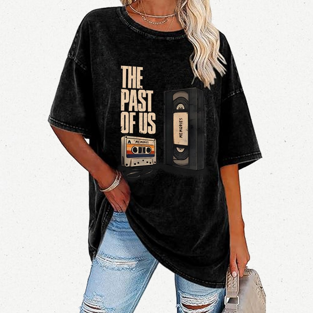 The Past Of Us Vintage Distressed T-shirt