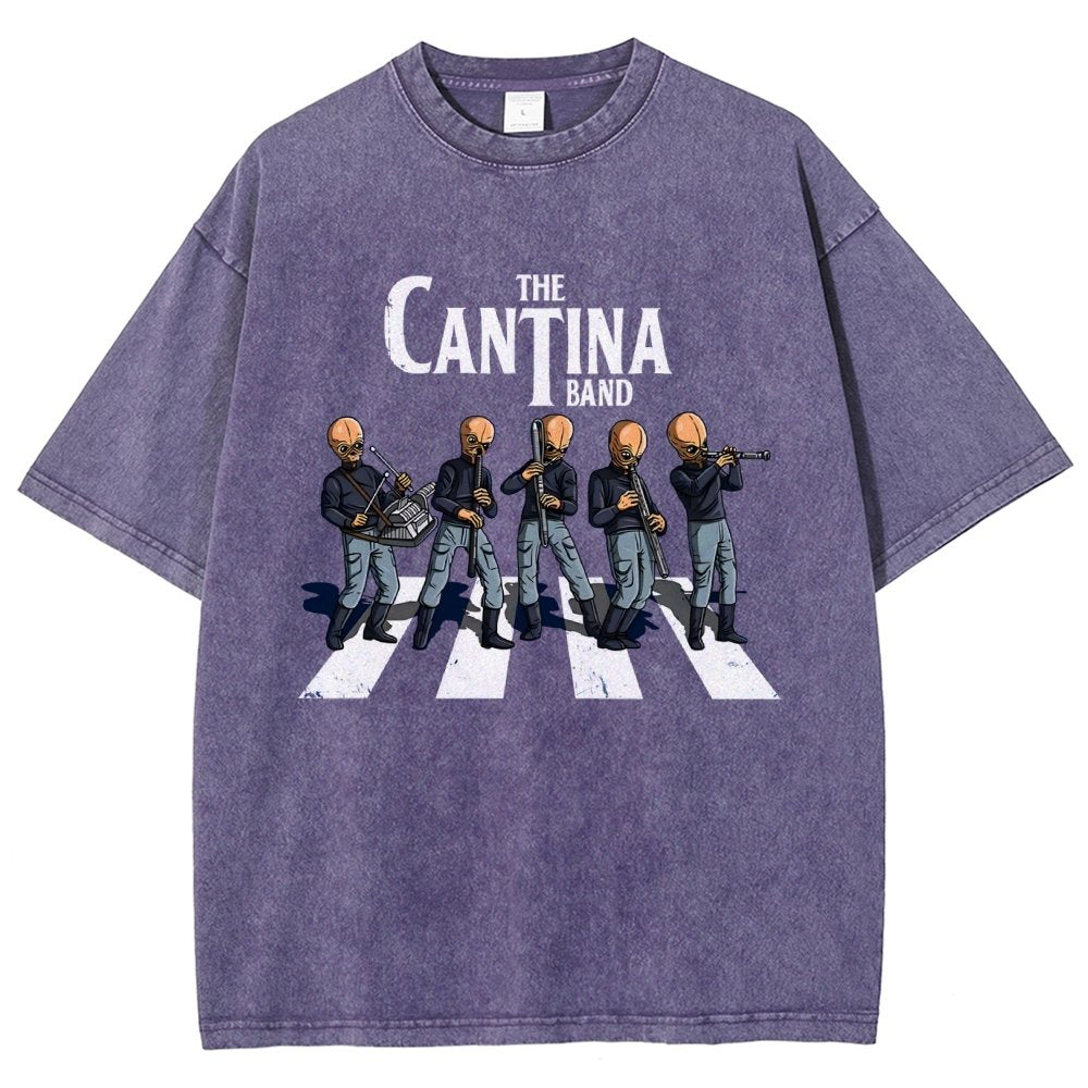 The Space Band Vintage Distressed T-shirt