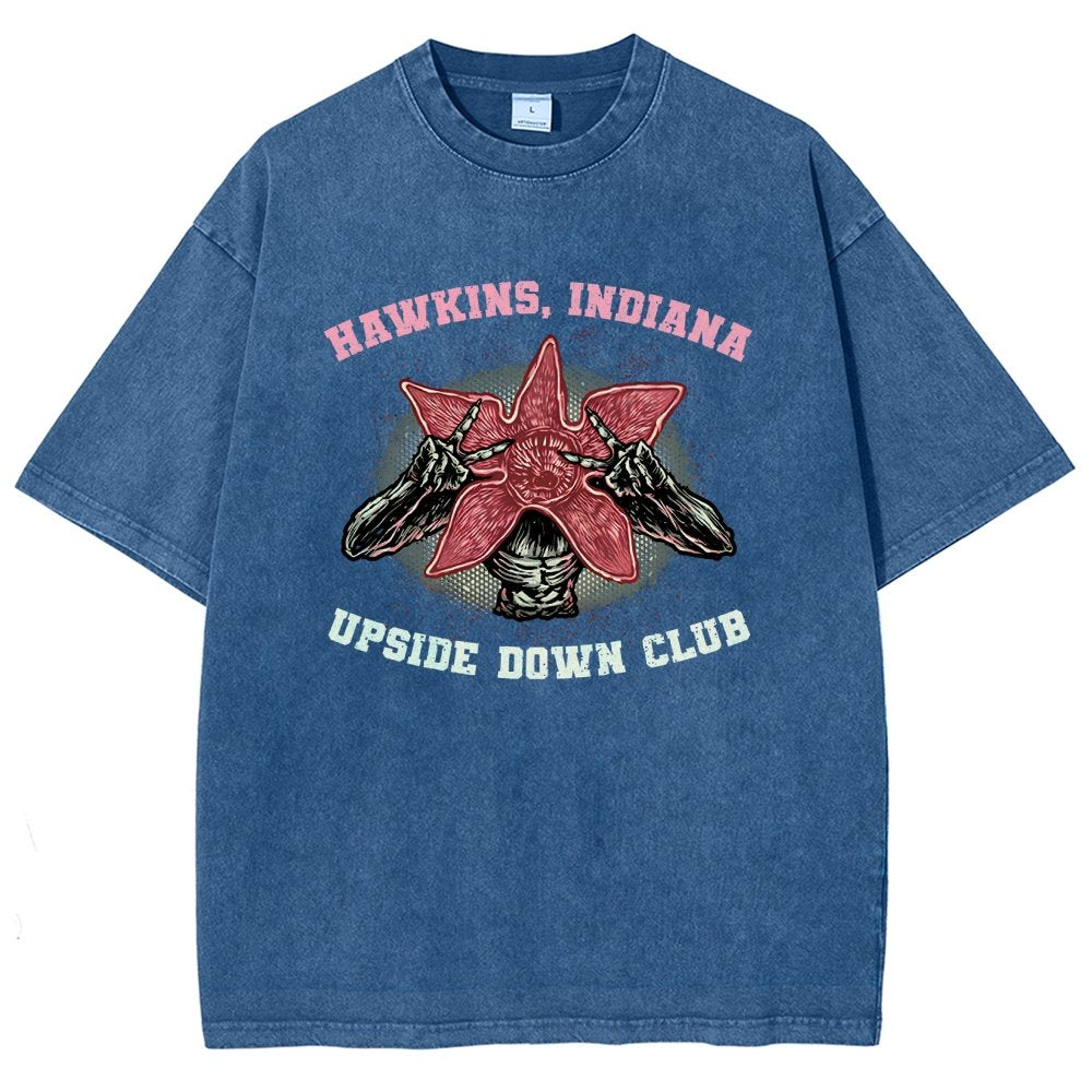 Upside Down Club Vintage Distressed T-shirt