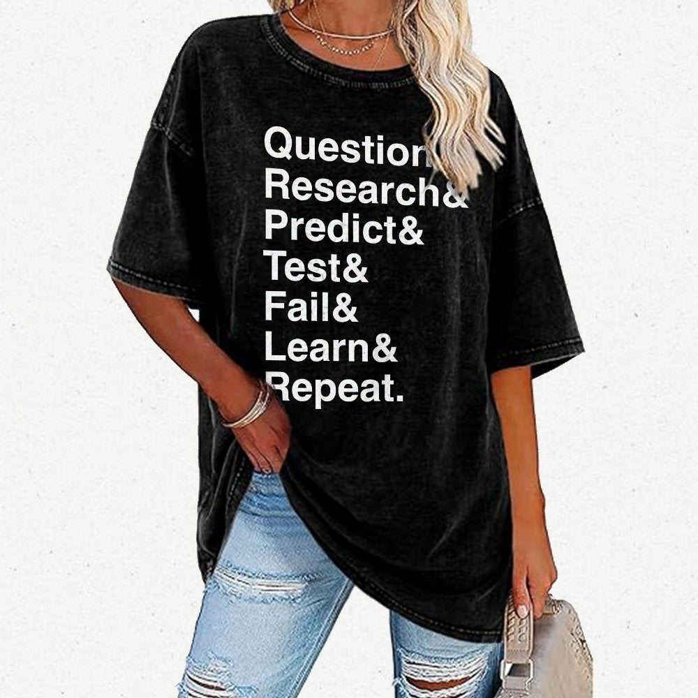 Scientific Method Vintage Distressed T-shirt