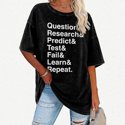 Scientific Method Vintage Distressed T-shirt
