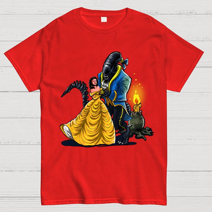 Beauty and the Alien Geek T-Shirt