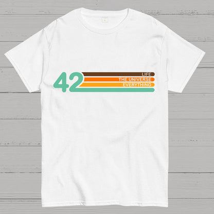 42  Life The Universe And Everything Geek T-Shirt