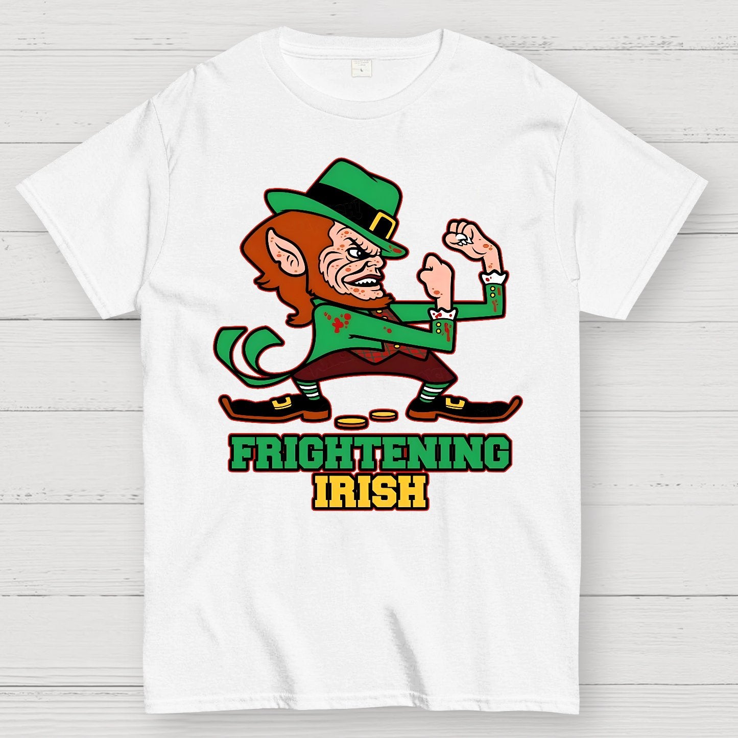 Frightening Irish- St. Patrick's Day Geek T-Shirt