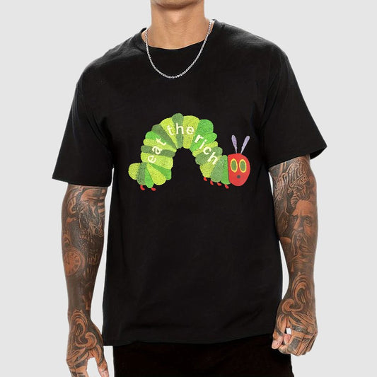 Eat the Rich Print Geek T-Shirt