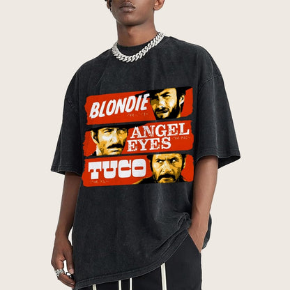 Blonde Angel Tuco Vintage Distressed T-shirt