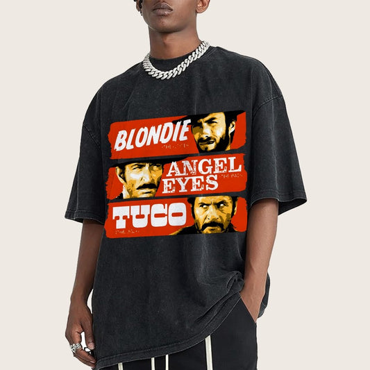 Blonde Angel Tuco Vintage Distressed T-shirt