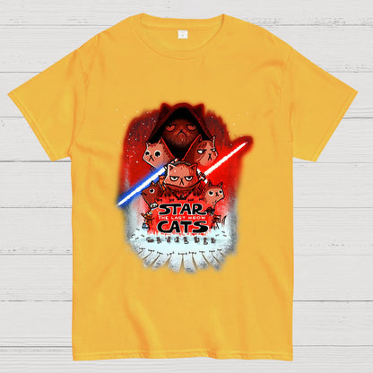 Star Cats The Last Meow Geek T-Shirt