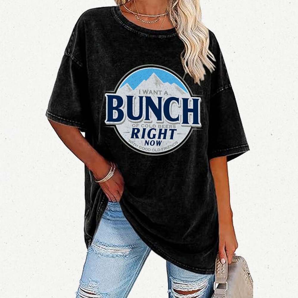 Cold Beers and Friends Right Now! Vintage Distressed T-shirt
