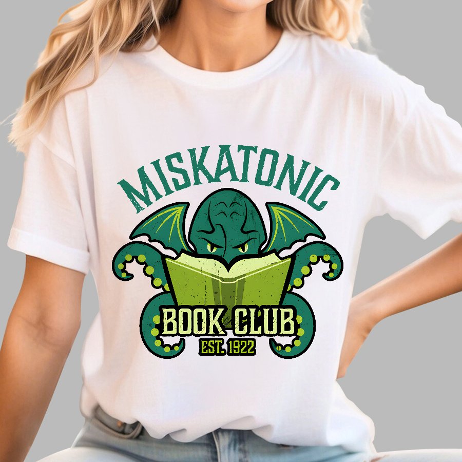 Mystic Book Club Geek T-Shirt