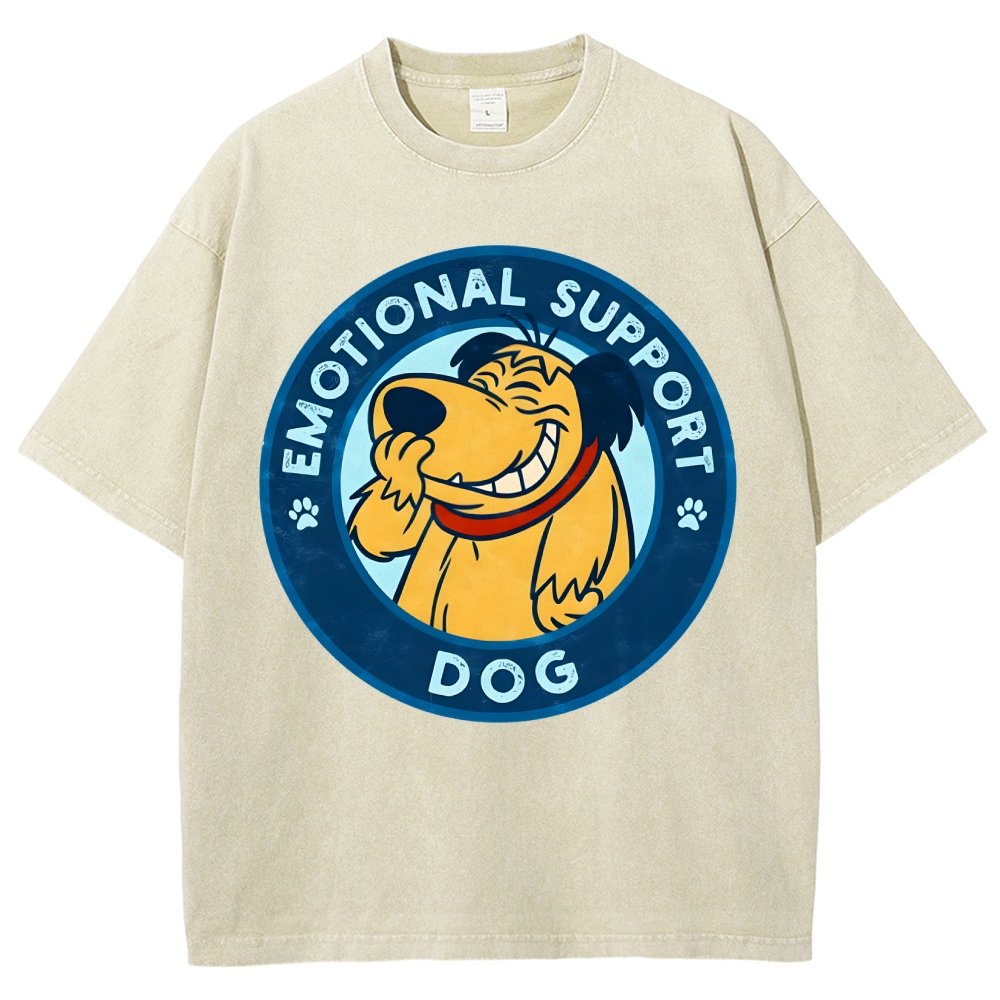 Dog Support or not Vintage Distressed T-shirt