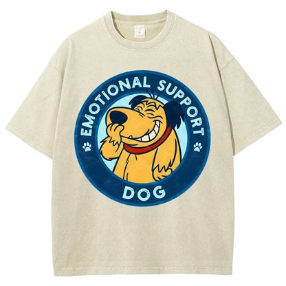 Dog Support or not Vintage Distressed T-shirt