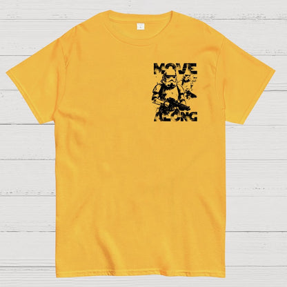 Move Along Front And Back Printing Geek T-Shirt