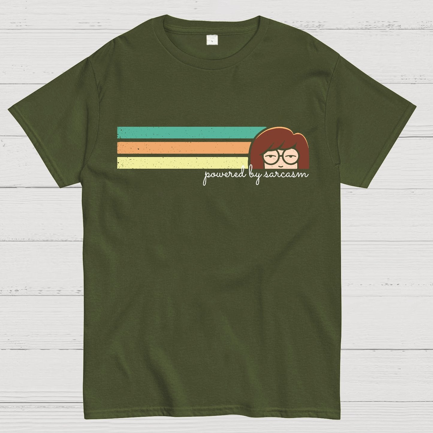 Power By Sarcasm Geek T-Shirt