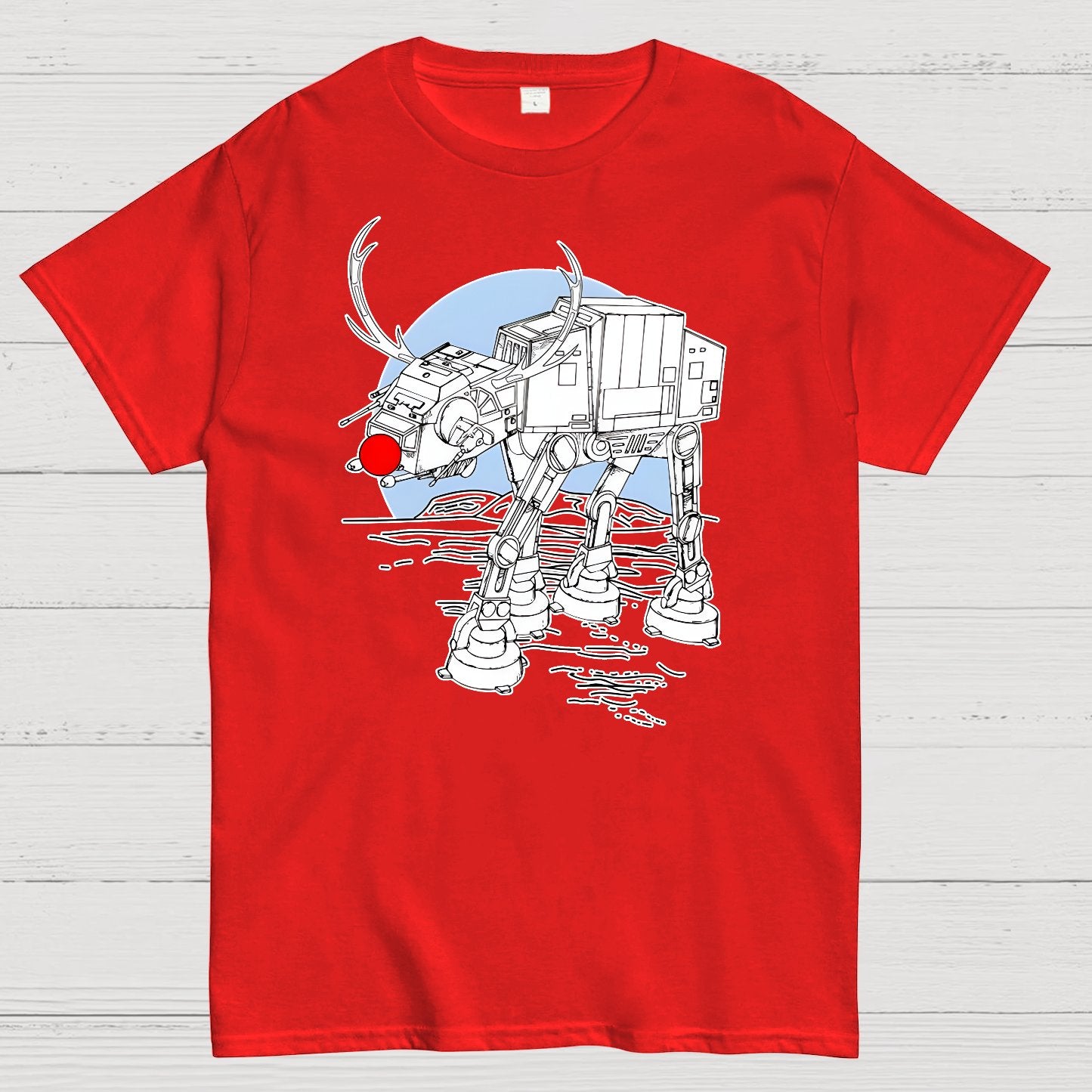 Christmas Robot Geek T-Shirt