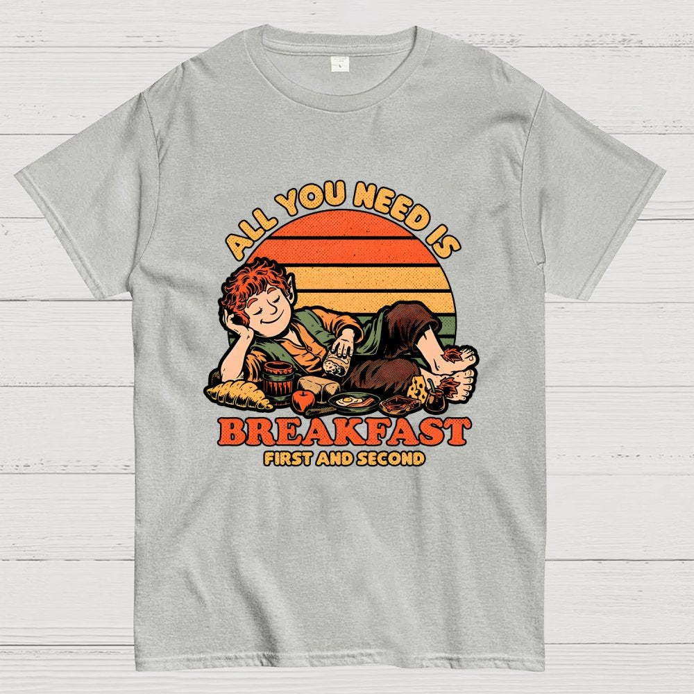 Breakfast Food Movie Geek T-Shirt