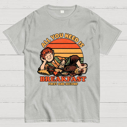 Breakfast Food Movie Geek T-Shirt